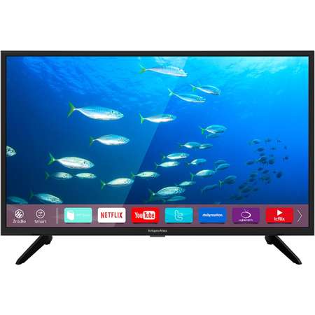 Televizor Kruger&Matz LED Smart TV KM0240FHD-S3 102cm Full HD Black