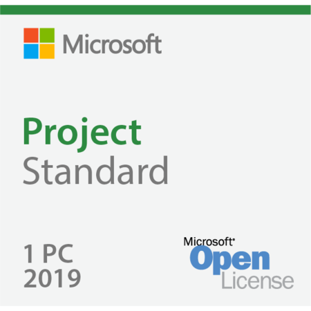 Microsoft Project Standard 2019 Sngl OLP 1 License NoLevel