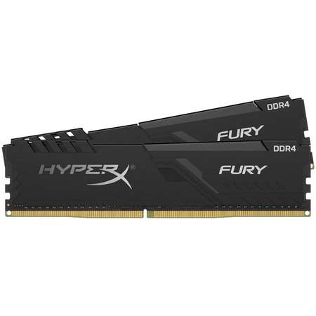 Memorie Kingston HyperX Fury Black 32GB DDR4 2666 MHz CL16 Dual Channel Kit