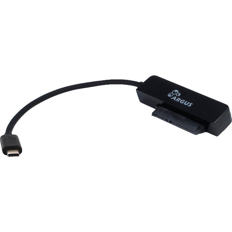 Adaptor K104AG1  HDD / SSD 2.5 SATA  la USB 3.0 Type-C , Negru