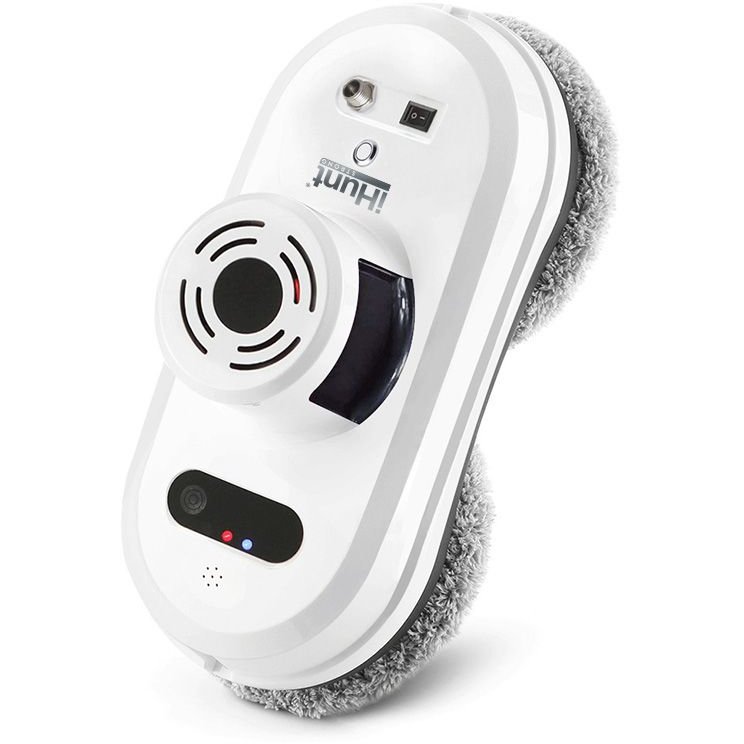 Robot autonom curatare geamuri Indicator luminos Giroscop 96W Alb