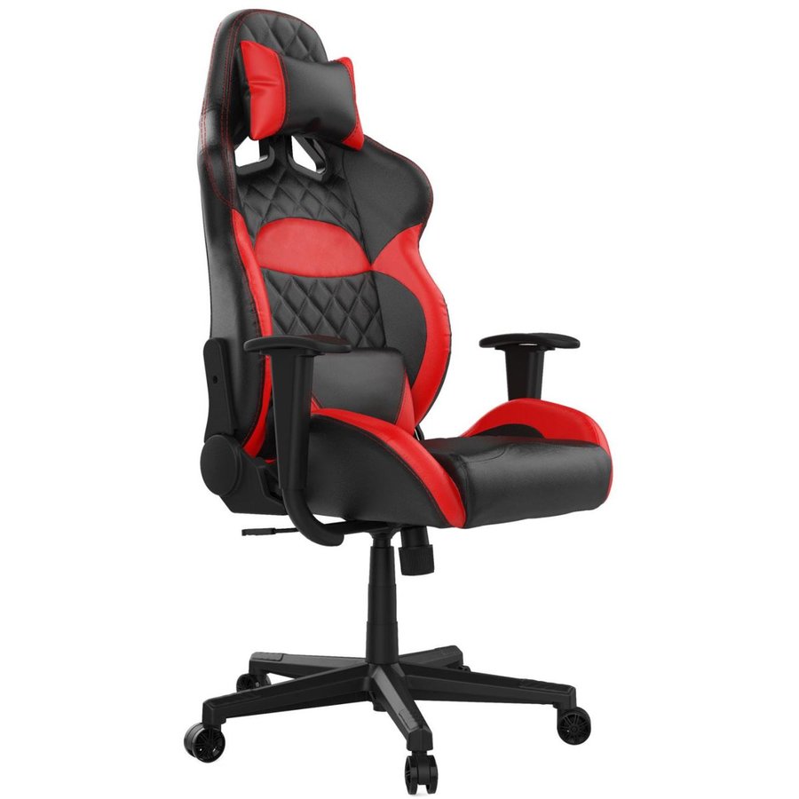 Scaun gaming Zelus E1 L Negru / Rosu