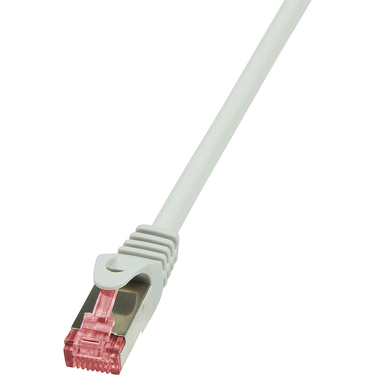 Cablu S/FTP PrimeLine Patchcord Cat 6 PIMF 1.5 m Gri