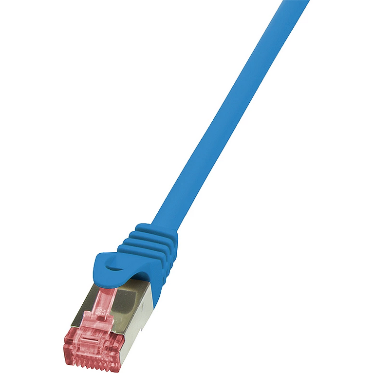 Cablu S/FTP PrimeLine Patchcord Cat 6 PIMF 1.5 m Albastru