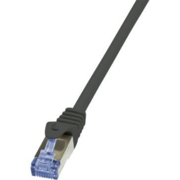 Patch cord Logilink Cat6a, S/FTP, LSZH, 20m, cupru, ecranat, CQ3113S - imagine 2