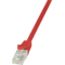 Cablu U/UTP Logilink EconLine Patchcord Cat 6 7.5 m Rosu