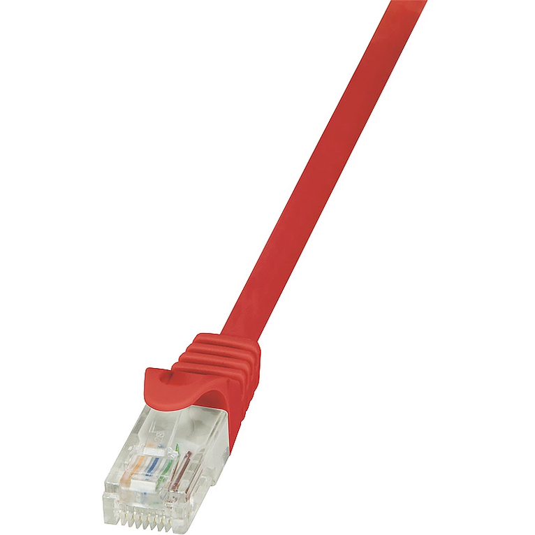 Cablu U/UTP EconLine Patchcord Cat 6 1.5 m Rosu