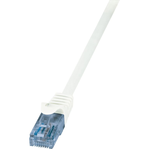 Cablu U/UTP EconLine Patchcord Cat 6A 10GE Home 7.5 m Alb