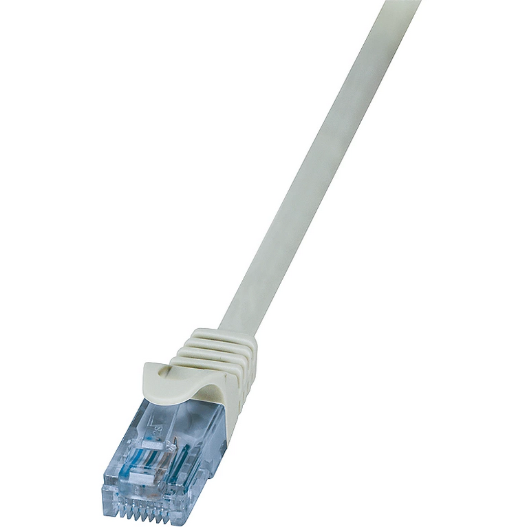 Cablu U/UTP EconLine Patchcord Cat 6A 10GE Home 7.5 m Gri