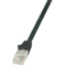 Cablu U/UTP Logilink EconLine Patchcord Cat 6A 10GE Home 5 m Negru