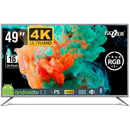 Televizor GAZER LED Smart TV49-US2G 124cm Ultra HD 4K Black