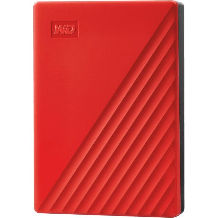 Hard disk extern My Passport 4TB USB 3.2 2.5 inch Red