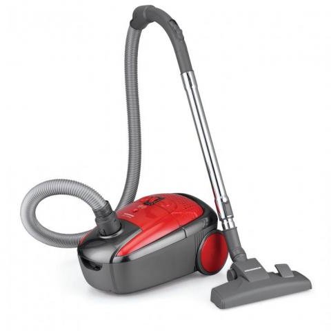 Aspirator cu sac HVC-VRD700S 3 Litri 700W Rosu / Gri