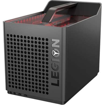 Sistem desktop Lenovo Legion C530-19ICB Cube Intel Core i5-9400F 8GB DDR4 1TB HDD 256GB SSD nVidia GeForce GTX 1650 4GB Black