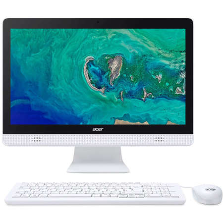 Sistem All in One Acer Aspire C20-820 19.5 inch HD+ Intel Celeron J3060 4GB DDR3 1TB HDD White