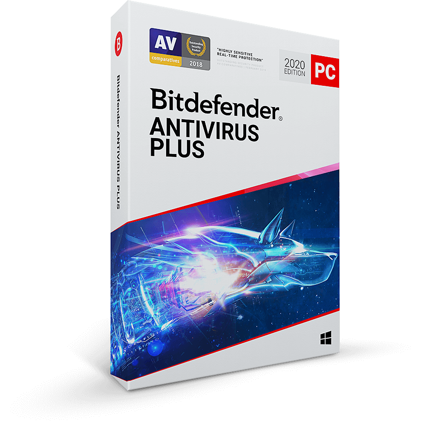 Antivirus Antivirus Plus 2020 3 Dispozitive 1 An Licenta noua Retail Box