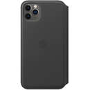 iPhone 11 Pro Max Leather Folio Black
