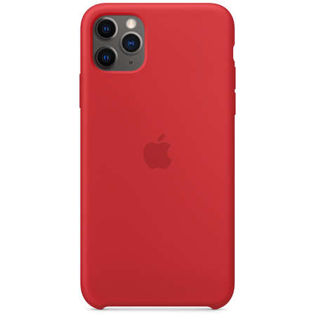 Husa Apple iPhone 11 Pro Max Silicone Case (PRODUCT)RED