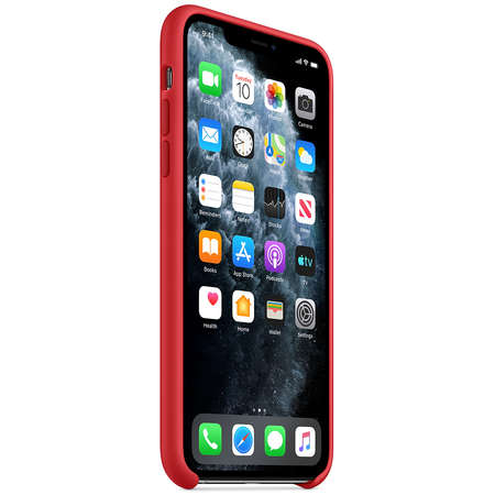 Husa Apple iPhone 11 Pro Max Silicone Case (PRODUCT)RED