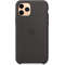 Husa Apple iPhone 11 Pro Silicone Case Black