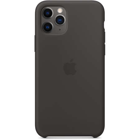 Husa Apple iPhone 11 Pro Silicone Case Black
