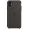 Husa Apple iPhone 11 Silicone Case Black