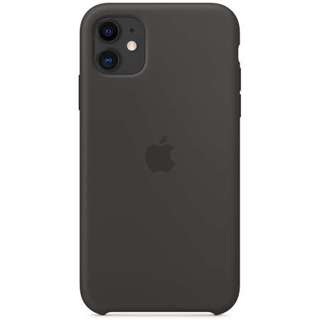 Husa Apple iPhone 11 Silicone Case Black