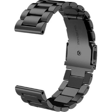 Curea smartwatch Tellur Metalica Neagra pentru Samsung Watch 42mm-20mm