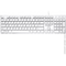 Tastatura Gembird KB-MCH-03 White
