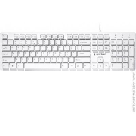 Tastatura Gembird KB-MCH-03 White