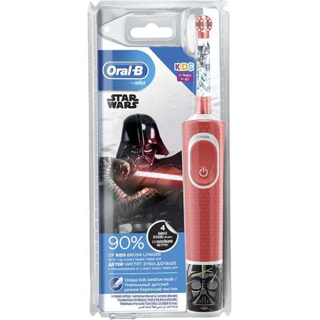 Periuta de dinti electrica Oral-B Vitality Star Wars 3+ 7600 oscilatii/min Rosu