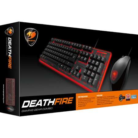Kit tastatura si mouse Cougar Deathfire Black