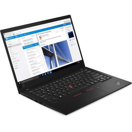 Laptop Lenovo ThinkPad X1 Carbon 7th Gen 14 inch FHD Intel Core i5-8265U 8GB DDR3 256GB SSD FPR Windows 10 Pro Black