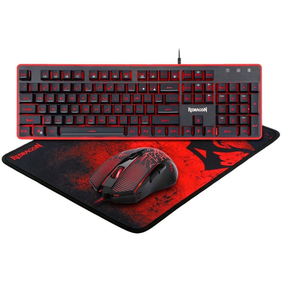 Kit Tastatura + MouseS107 Gaming Essentials 3 in 1