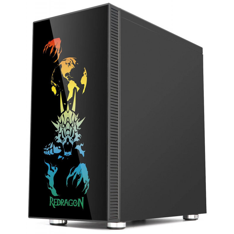 Carcasa Redragon SteelJaw Black — imaginea 3