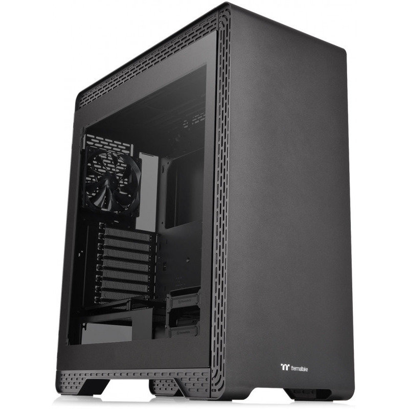 Carcasa S500 Tempered Glass Black