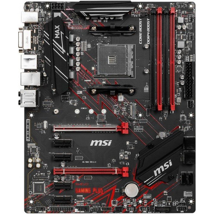 Placa de baza B450 GAMING PLUS MAX AMD AM4 ATX