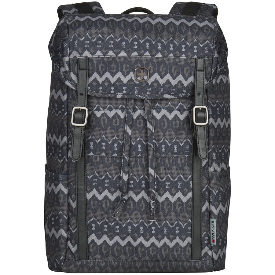 Rucsac laptop Cohort 16 inch Black Native Print