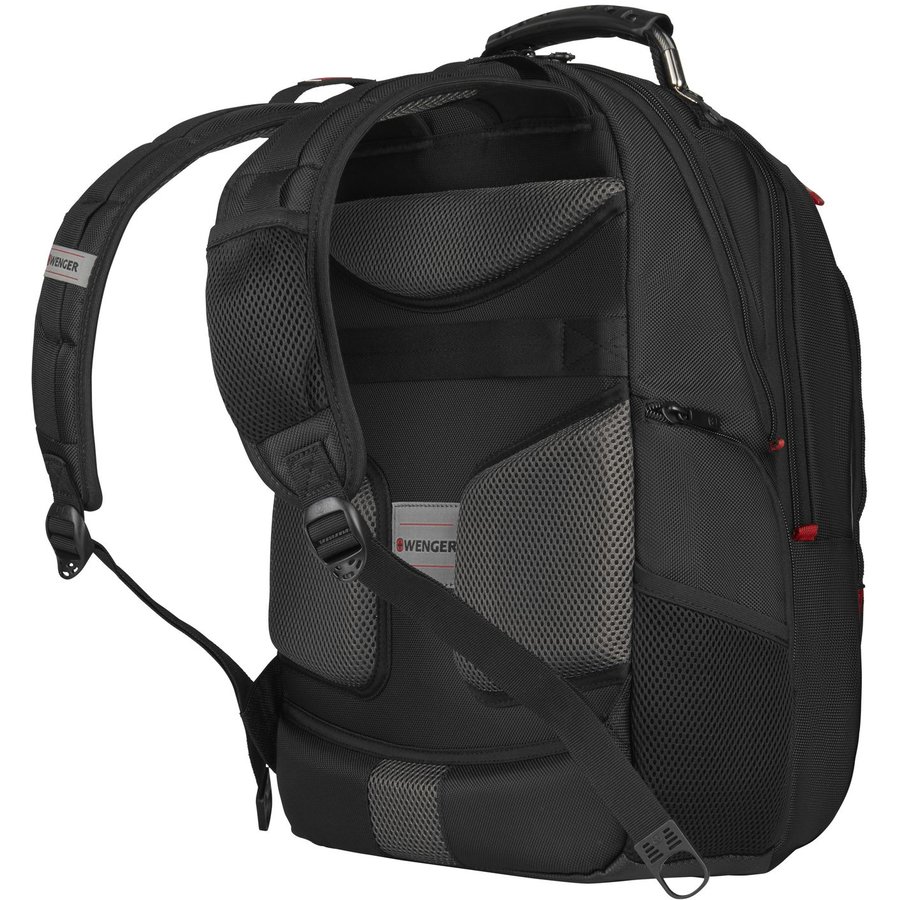 Rucsac laptop Wenger Pegasus Deluxe Ballistic 16 inch Negru — imaginea 2