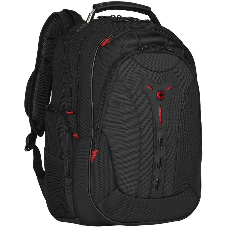 Rucsac laptop Wenger Pegasus Deluxe Ballistic 16 inch Negru — imaginea 4