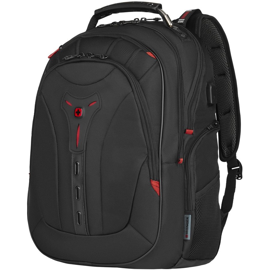 Rucsac laptop Wenger Pegasus Deluxe Ballistic 16 inch Negru — imaginea 5