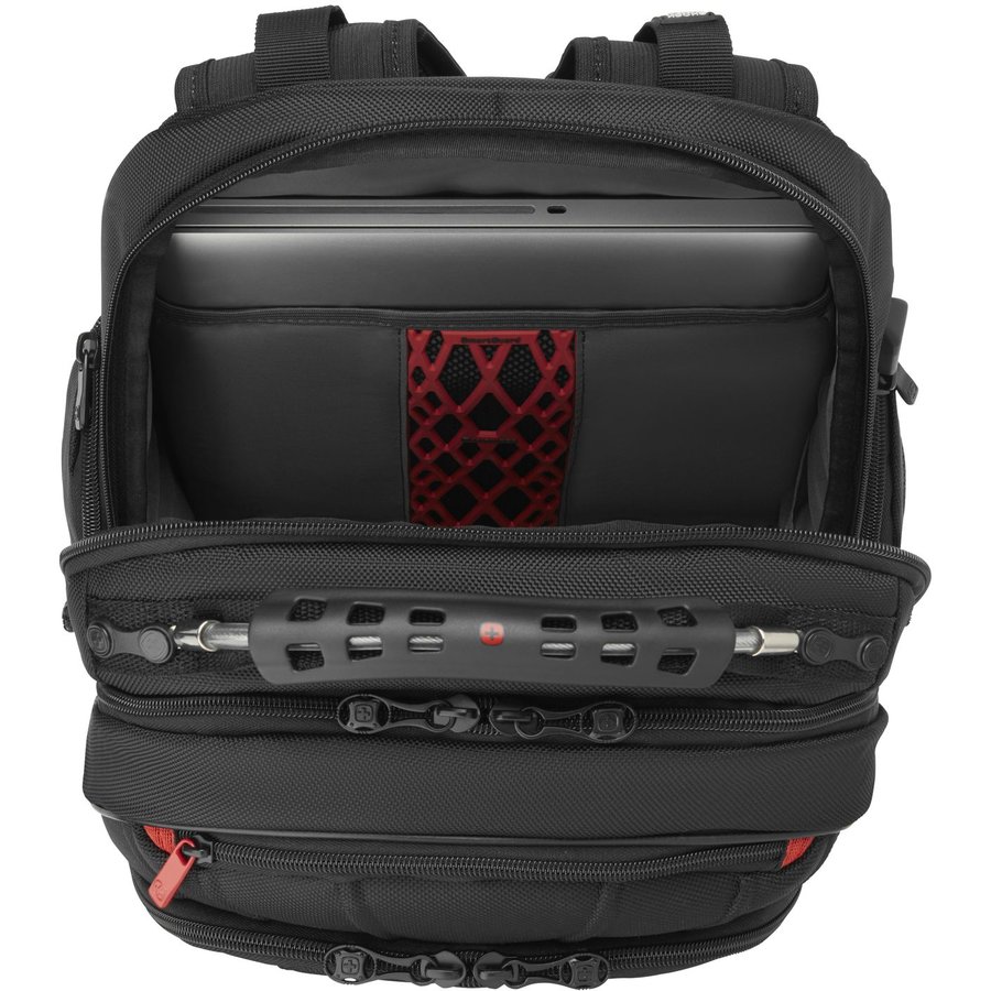 Rucsac laptop Wenger Pegasus Deluxe Ballistic 16 inch Negru — imaginea 6