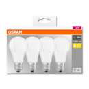 Set 4 becuri LED Osram LED BASE CLASSIC A E27 11W 75W 2700K 1055 lm A+ Lumina calda
