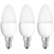 Set 3 becuri LED Osram LED BASE CLASSIC B E14 5.7W 40W 2700K 470 lm A+ Lumina calda