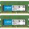 Memorie laptop Crucial 8GB (2x4GB) DDR4 2400MHz CL17