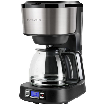 Cafetiera Verona Legend 900W 1.2 litri Inox / Negru