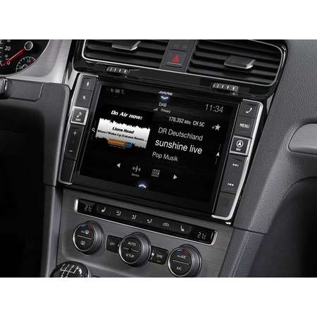 GPS ALPINE X902D-G7 Ecran 9" pentru Volkswagen Golf 7 compatibil cu Apple CarPlay si Android Auto
