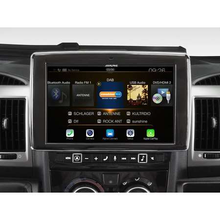 GPS ALPINE X902D-DU Ecran 9" pentru Fiat Ducato III Citroen Jumper II si Peugeot Boxer II compatibil cu Apple CarPlay și Android Auto