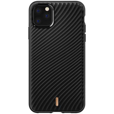 Husa Spigen Ciel Wave Shell Negru pentru Apple iPhone 11 Pro