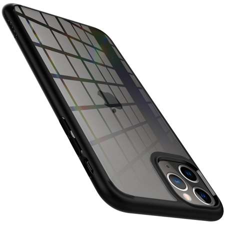 Husa Spigen Ultra Hybrid Negru pentru Apple iPhone 11 Pro Max